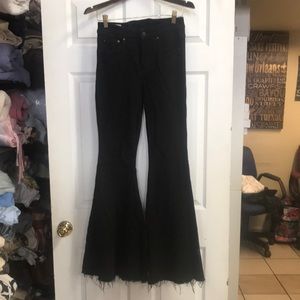 Free people wide leg flair